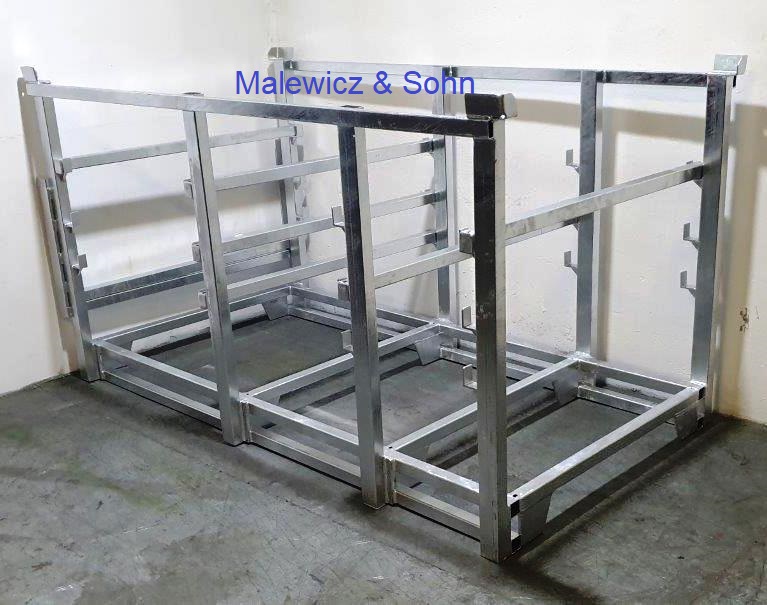 Lager- Transportgestell für Rolladen